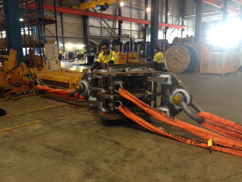 <p>Bullivants High Performance Multi Round Slings are unique in the Australian market. Manufactured using a Vectran load bearing core with a polyester outer cover, it has high strength to weight ratio, very low elongation and small D/d ratios. </p><p>The High Performance sling has premium features and benefits including patented 'Multi' checking system for checking residual life, lightweight for easy handling, lower rigging weight and is a small diameter than traditional round slings allowing D/d ratios* to be used.</p><p>* D/d Ratio is the ratio of the diameter around which a wire rope is bent divided by the diameter of the wire rope.</p>